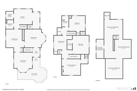 Tiny photo for 163 Willetts Avenue, New London, CT 06320 (MLS # 24160937)