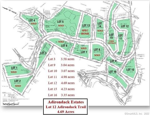 Lot 12 Adirondack Trail Easton CT 06612