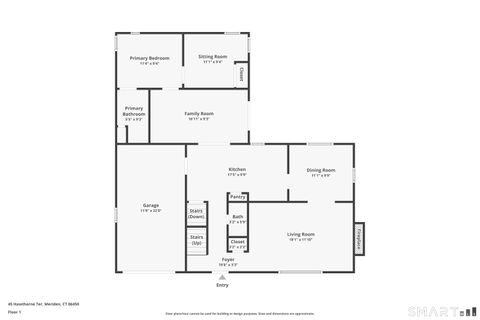 Tiny photo for 45 Hawthorne Terrace, Meriden, CT 06450 (MLS # 24173883)