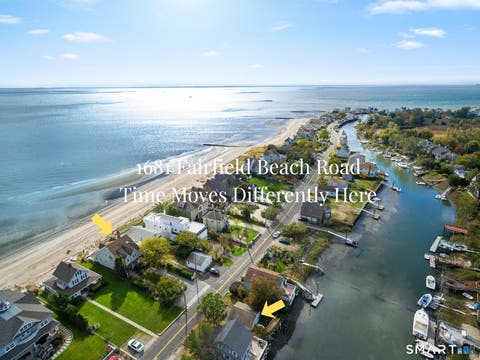 Homes For Sale - 1681 Fairfield Beach Road<br/> Fairfield, CT 06824