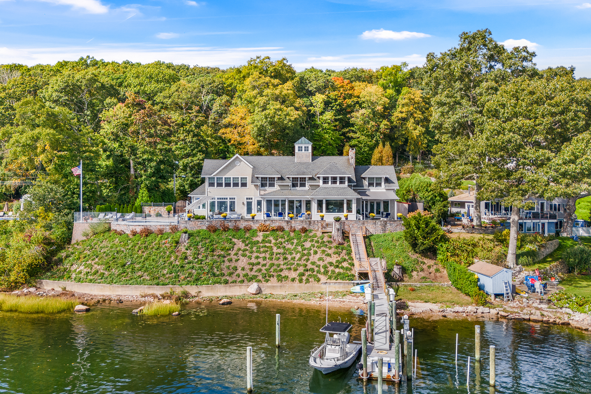 Property for Sale at Quarry Dock Road, East Lyme, Connecticut - Bedrooms: 5 
Bathrooms: 5 
Rooms: 13  - $4,150,000