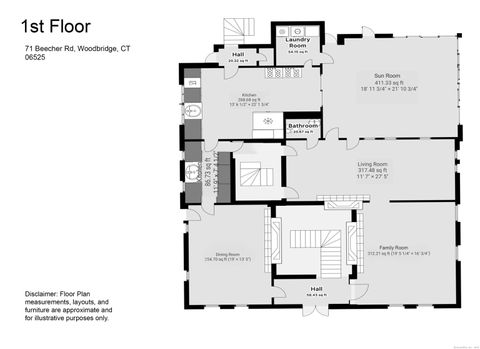 Tiny photo for 71 Beecher Road, Woodbridge, CT 06525 (MLS # 24150585)