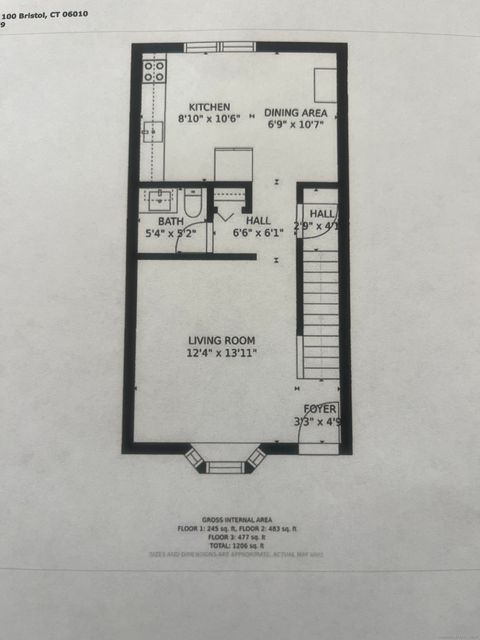 Tiny photo for 79 BETHS Avenue #100, Bristol, CT 06010 (MLS # 24142654)