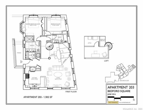 Tiny photo for 5 Church Lane #203 / The Bedford, Westport, CT 06880 (MLS # 24145351)