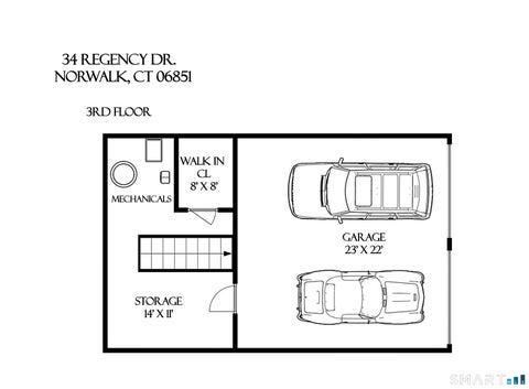 Tiny photo for 34 Regency Drive, Norwalk, CT 06851 (MLS # 24207211)
