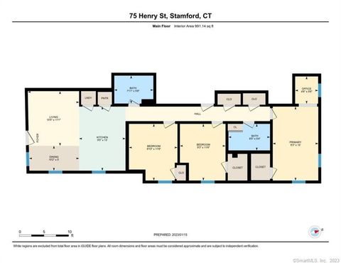Tiny photo for 75 Henry Street #3West, Stamford, CT 06902 (MLS # 24133373)
