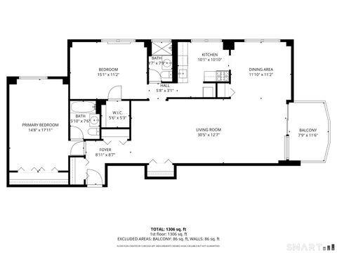 Tiny photo for 1 Strawberry Hill Court #APT 2B, Stamford, CT 06902 (MLS # 24145871)