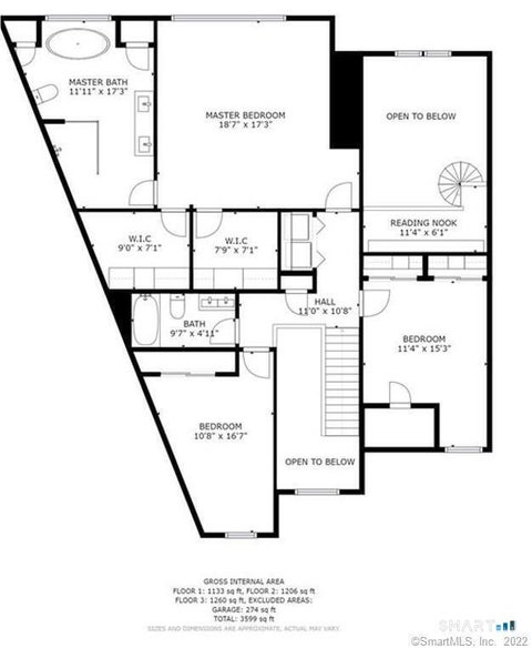 Tiny photo for 15 Old Stamford Road #C, New Canaan, CT 06840 (MLS # 24199987)