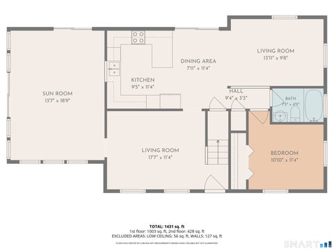 Tiny photo for 119 Great Hammock Road, Old Saybrook, CT 06475 (MLS # 24189317)