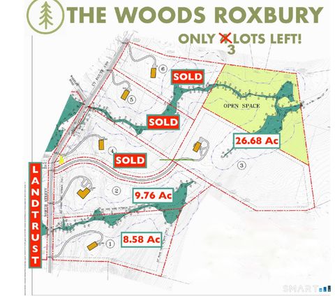 Vacant Land For Sale - 200 North Street<br/> Litchfield County, Roxbury, CT 06783
