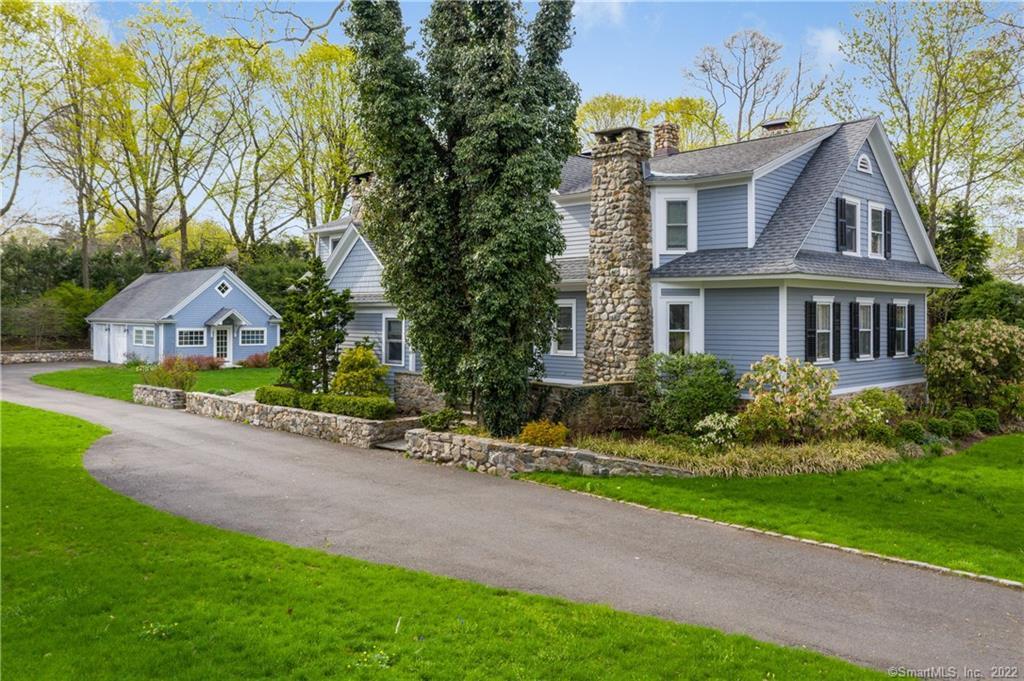 Photo 1 of 72 Five Mile River Road, Darien, Connecticut, $2,450,000, Web #: 170159855