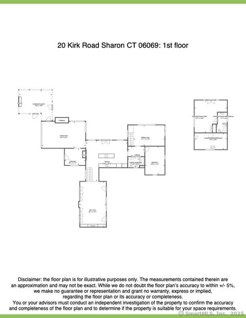 Tiny photo for 20 Kirk Road, Sharon, CT 06796 (MLS # 24095465)