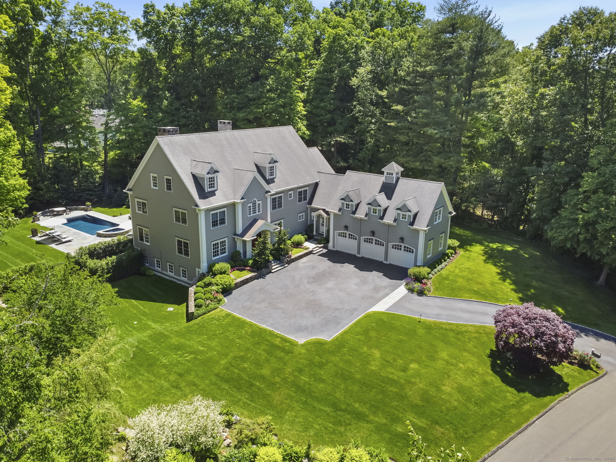 Photo 1 of 180 Bayberry Road, New Canaan, Connecticut, $3,950,000, Web #: 24022937