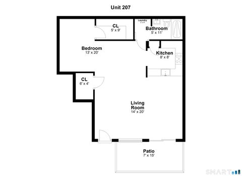 Tiny photo for 1465 E Putnam Avenue #207, Greenwich, CT 06870 (MLS # 24175843)