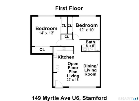 Tiny photo for 149 Myrtle Avenue #APT 6, Stamford, CT 06902 (MLS # 24150152)