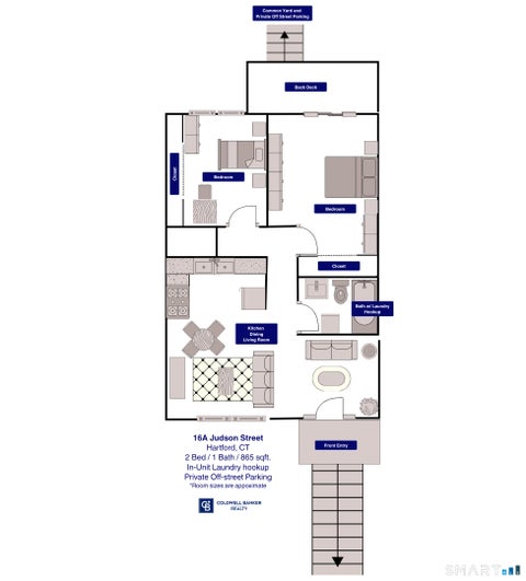 Tiny photo for 16 Judson Street #A, Hartford, CT 06120 (MLS # 24200005)