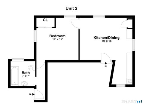 Tiny photo for 52 Highland Road #2, Stamford, CT 06902 (MLS # 24198238)