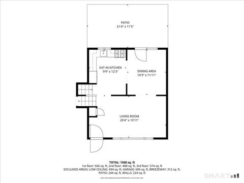 Tiny photo for 45 Brookwood Drive, Branford, CT 06405 (MLS # 24168439)