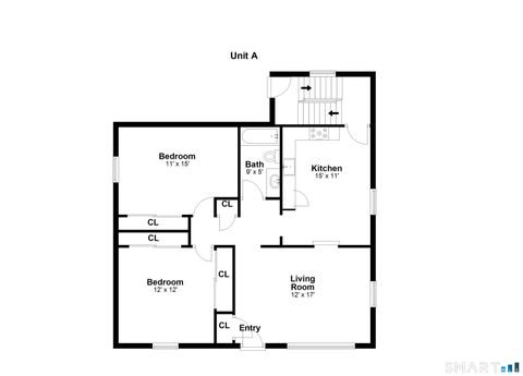 Tiny photo for 35 Euclid Avenue #A, Stamford, CT 06902 (MLS # 24149307)