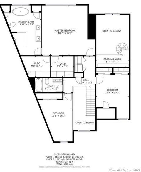 Tiny photo for 13 Old Stamford Road #13, New Canaan, CT 06840 (MLS # 24169268)