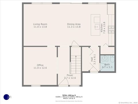 Tiny photo for 500 Mill Street #APT 3, Southington, CT 06489 (MLS # 24133776)