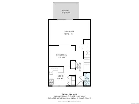 Tiny photo for 93 Park Avenue #1307, Danbury, CT 06810 (MLS # 24137470)