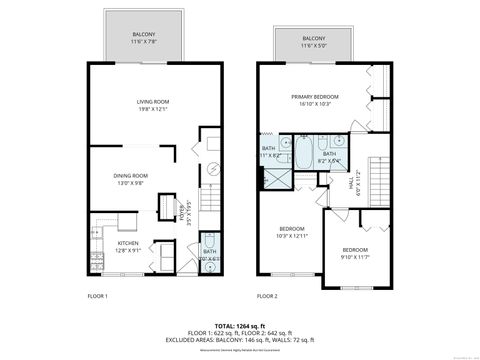 Tiny photo for 93 Park Avenue #1307, Danbury, CT 06810 (MLS # 24137470)