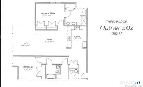 Tiny photo for 77 Leroy Avenue #302, Darien, CT 06820 (MLS # 24201711)