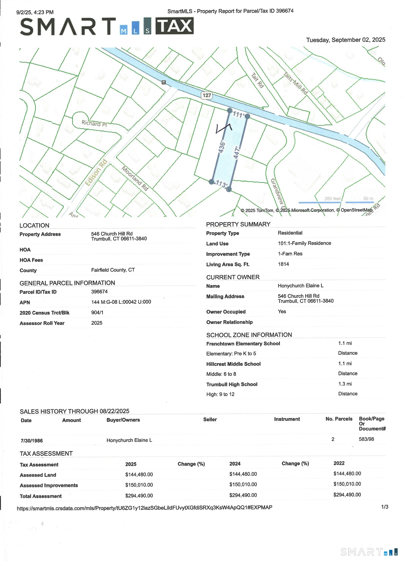 546 Church Hill Road