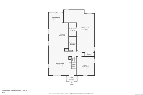 Tiny photo for 9 Porterbrook Avenue, East Hartford, CT 06118 (MLS # 24134155)