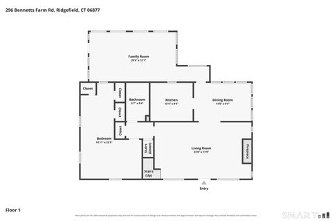 Tiny photo for 296 Bennetts Farm Road, Ridgefield, CT 06877 (MLS # 24199871)