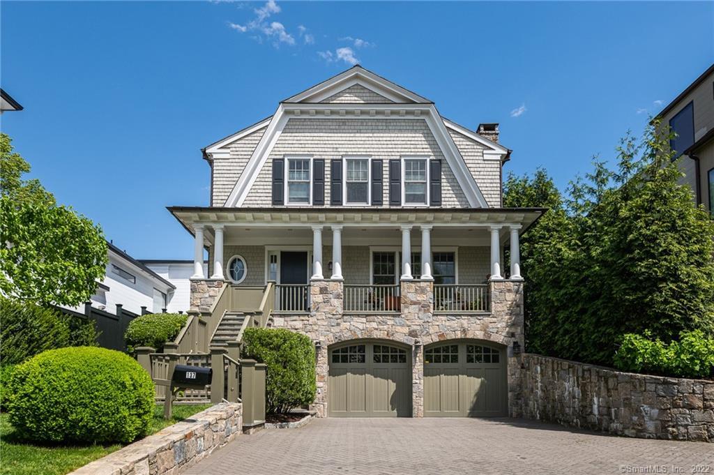 Photo 1 of 137 Milbank Avenue, Greenwich, Connecticut, $5,050,000, Web #: 170492643