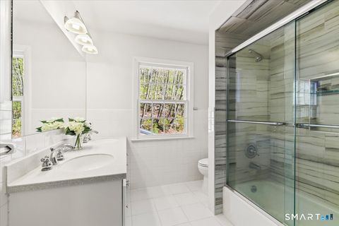 Tiny photo for 197 Bowery Road, New Canaan, CT 06840 (MLS # 24166472)