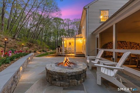 Tiny photo for 197 Bowery Road, New Canaan, CT 06840 (MLS # 24166472)