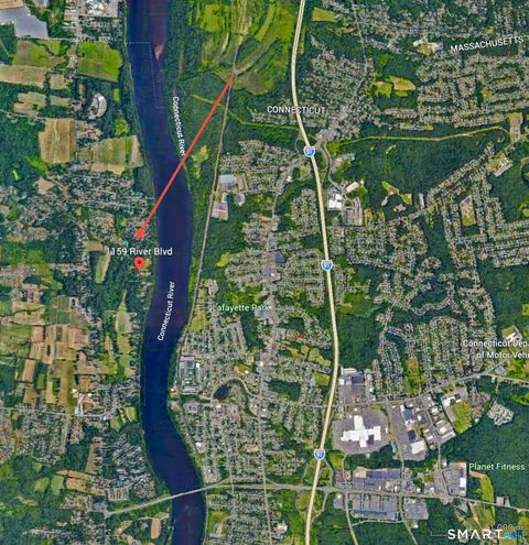 Tiny photo for 1159 River Boulevard, Suffield, CT 06078 (MLS # 24179796)