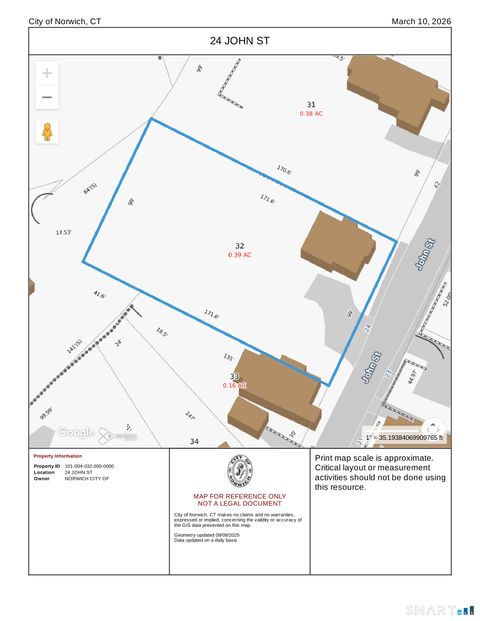 Tiny photo for 24 John Street, Norwich, CT 06360 (MLS # 24161023)