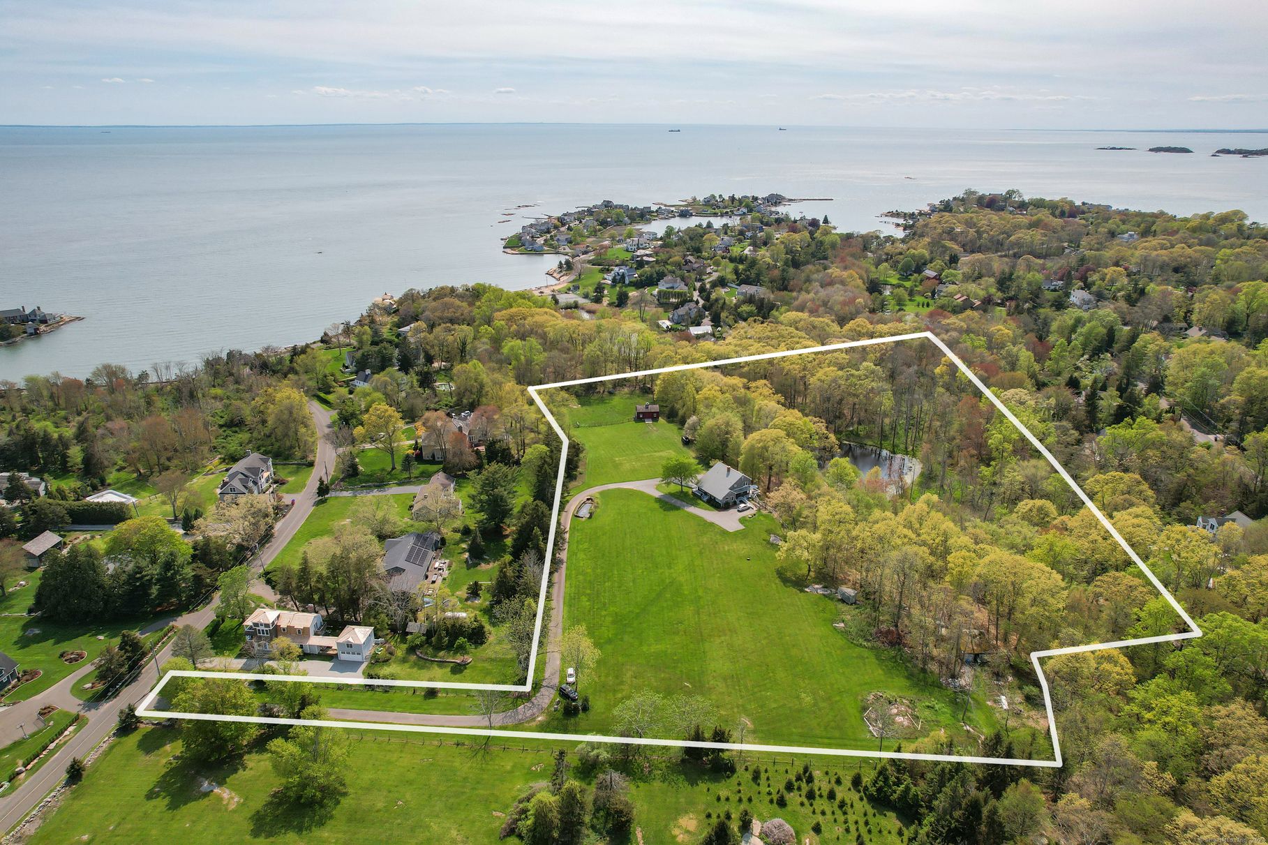Photo 1 of 413 Vineyard Point Road, Guilford, Connecticut, $3,000,000, Web #: 24007753