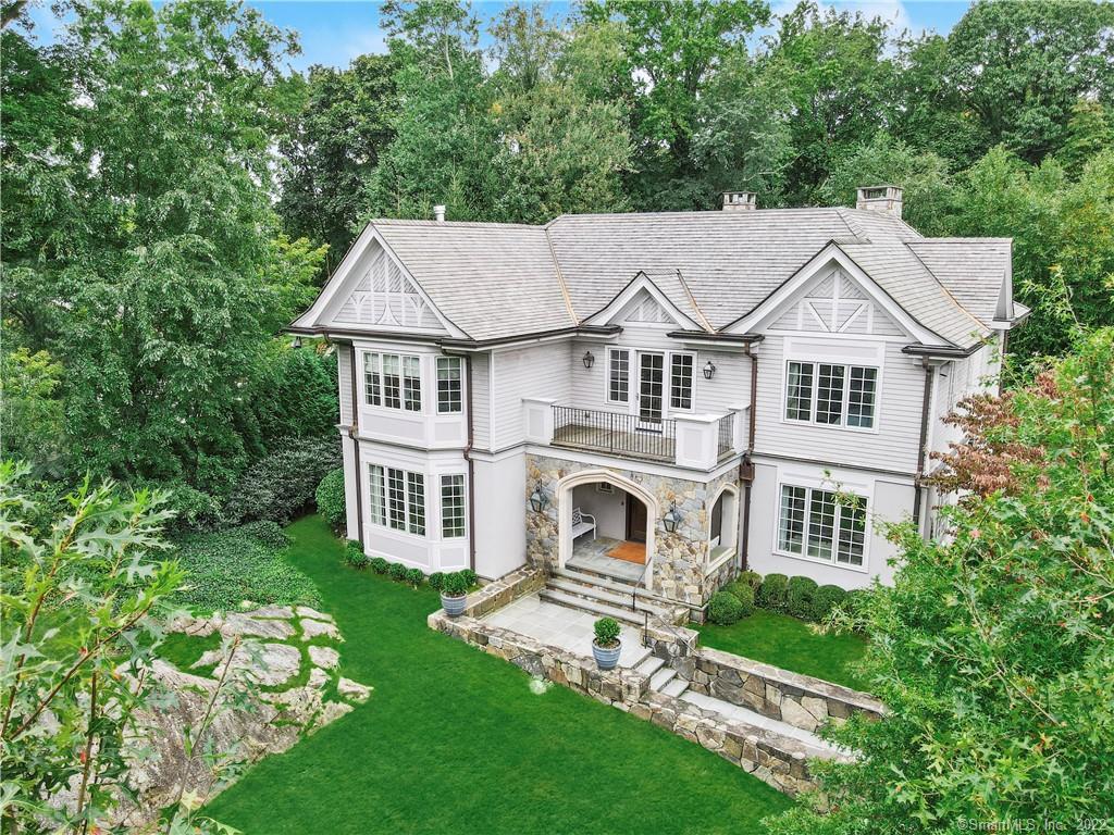 Photo 1 of 222 Overlook Drive, Greenwich, Connecticut, $4,675,000, Web #: 170445336