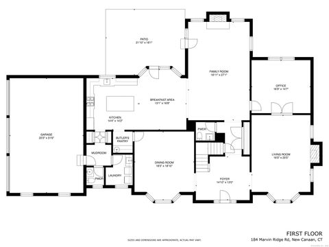 Tiny photo for 184 Marvin Ridge Road, New Canaan, CT 06840 (MLS # 24128585)