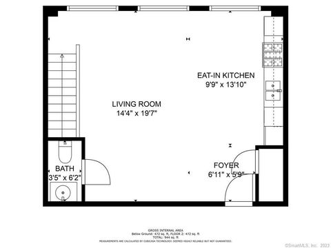 Tiny photo for 10 Ann Street #APT 102, Norwalk, CT 06854 (MLS # 24143420)