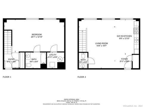 Tiny photo for 10 Ann Street #APT 102, Norwalk, CT 06854 (MLS # 24143420)