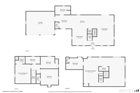 Tiny photo for 74 Marilyn Drive, Glastonbury, CT 06033 (MLS # 24200779)