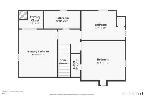 Tiny photo for 74 Marilyn Drive, Glastonbury, CT 06033 (MLS # 24200779)