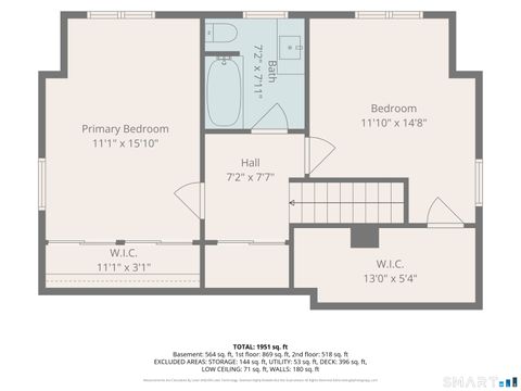 Tiny photo for 61 Hillcrest Road, Glastonbury, CT 06033 (MLS # 24186945)