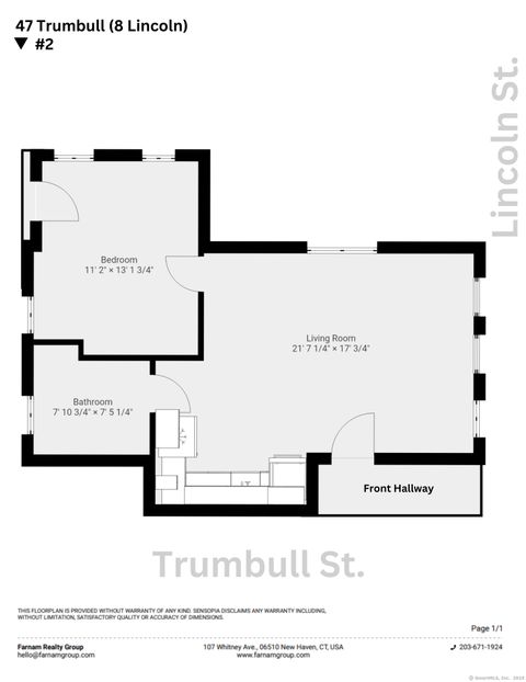 Tiny photo for 47 Trumbull Street, New Haven, CT 06510 (MLS # 24135762)