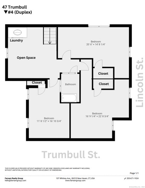 Tiny photo for 47 Trumbull Street, New Haven, CT 06510 (MLS # 24135762)
