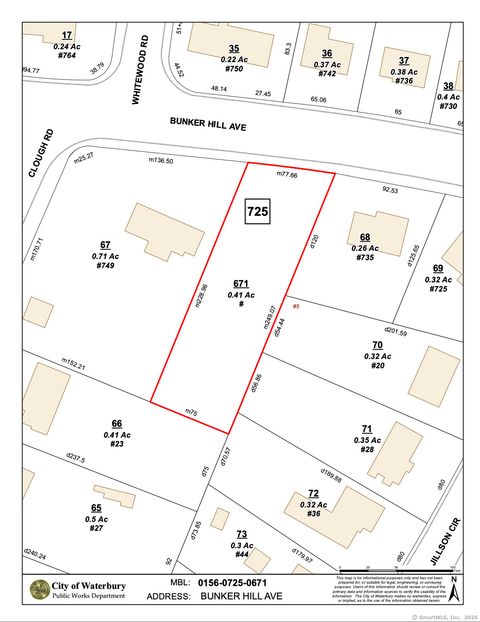 Tiny photo for Bunker Hill Avenue, Waterbury, CT 06701 (MLS # 24133792)