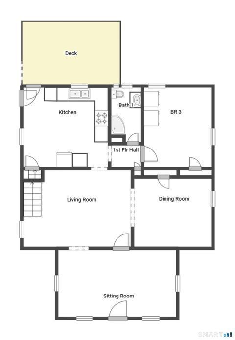 Tiny photo for 6 John Avenue, Waterford, CT 06375 (MLS # 24160446)