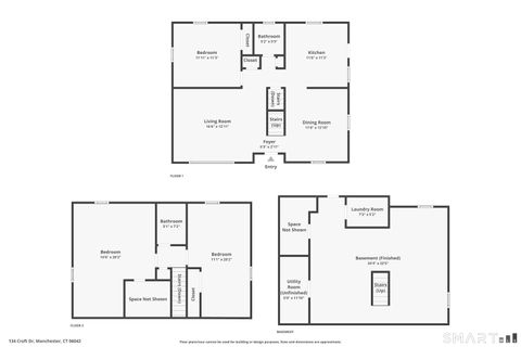 Tiny photo for 134 Croft Drive, Manchester, CT 06042 (MLS # 24194360)