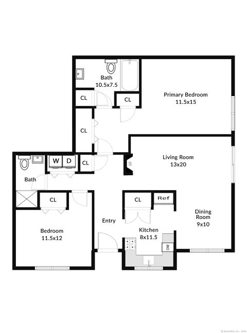 Tiny photo for 214 Heritage Village #A, Southbury, CT 06488 (MLS # 24135527)